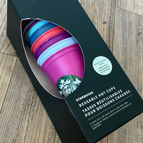 Starbucks Kitchen New Starbucks Color Changing Reusable Hot Cups